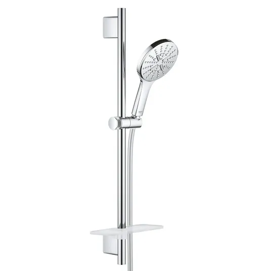 Grohe Rainshower SmartActive - duširakenduskomplekt 130, 3 joatoru tüüpi, 60 cm statiiv ja voolik, kroomitud 26546000