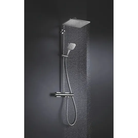 Grohe Rainshower SmartActive Cube – rankinis dušas 130, 3 srovių tipai, chromas 26550000