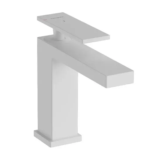 Hansgrohe Tecturis E - valamusegisti koos äravoolukomplektiga, CoolStart, EcoSmart, valge matt 73018700