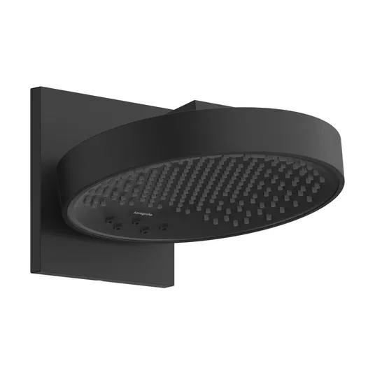 Hansgrohe Rainfinity - duššpea, läbimõõt 25 cm, 3 joatoru tüüpi, EcoSmart, matt must 26233670