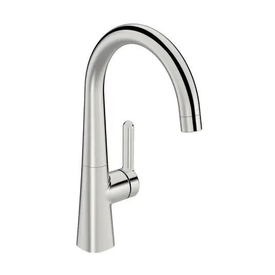 Hansa Designo – kriauklės maišytuvas Style, su pasukamu išliejimo vamzdžiu, chromuotas 51492293