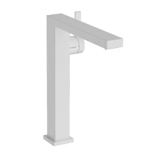 Hansgrohe Tecturis E - kraanikaussi kraanikaussi Push-Open äravoolukomplektiga, CoolStart, EcoSmart, valge matt 73073700