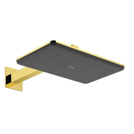 Hansgrohe Raindance Alive Q - Peadušš, 21x34 cm, 2 joad, EcoSmart, poleeritud kuld 24551990