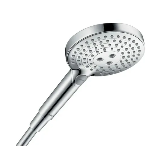 Hansgrohe Raindance Select S – rankinis dušas, 3 srovių tipai, EcoSmart+, chromas 26516000
