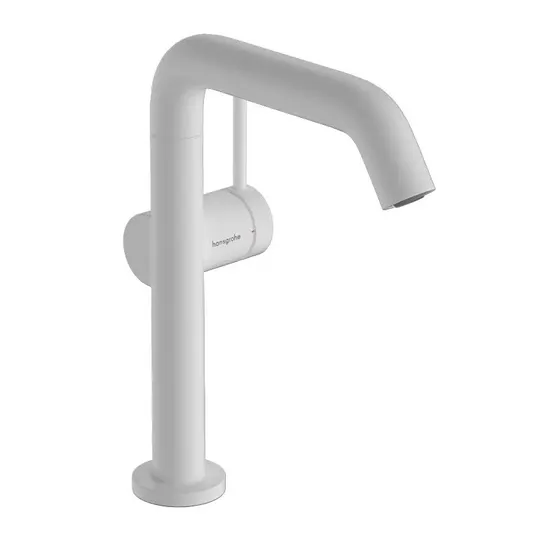 Hansgrohe Tecturis S – praustuvo maišytuvas su „Push-Open“ išleidimo komplektu, „CoolStart“, „EcoSmart“, balta matinė 73364700