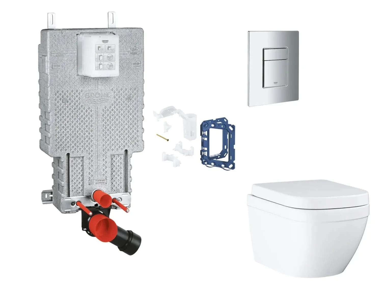 Grohe Uniset - Pie sienas piekaramais