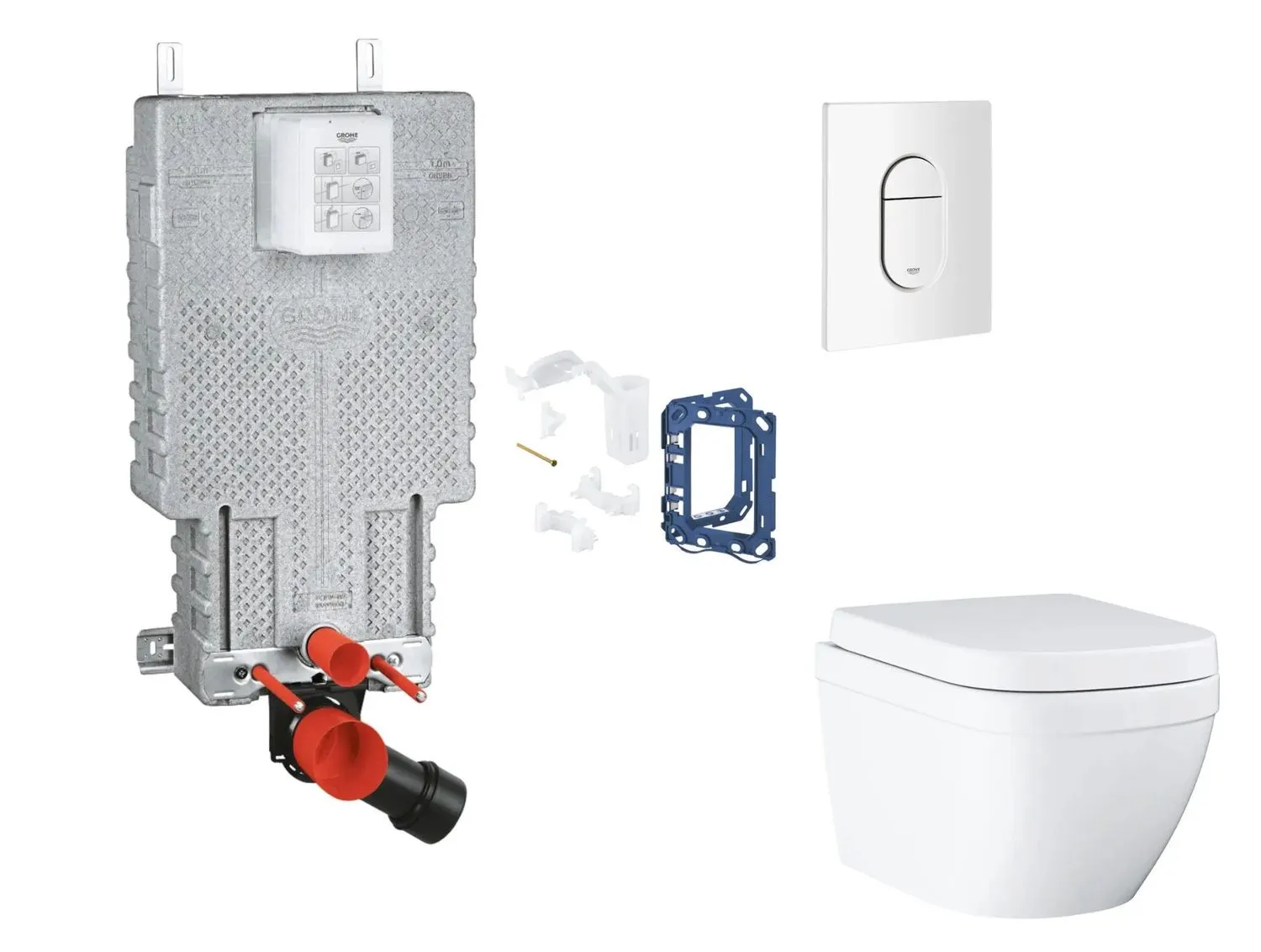 Grohe Uniset - Pie sienas piekaramais