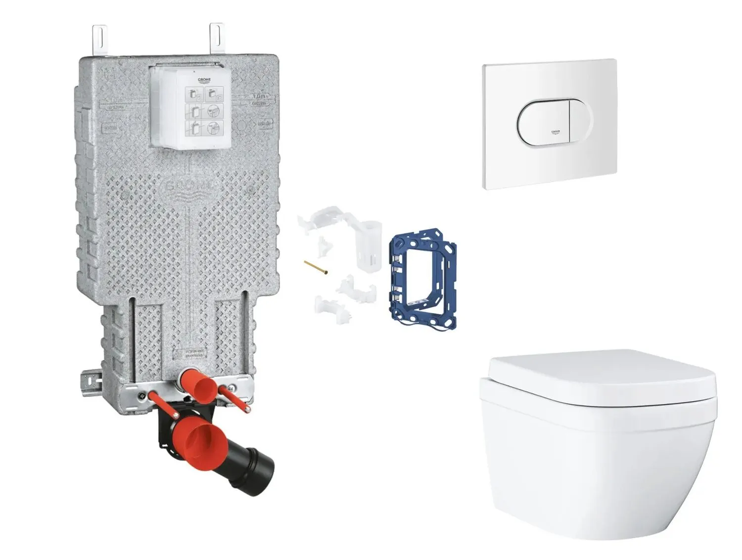 Grohe Uniset - Pie sienas piekaramais