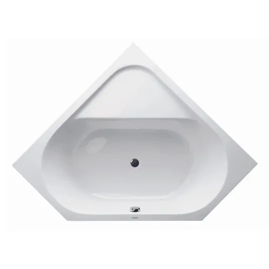 Duravit D-Code - Kampinė vonia 140x140 cm, balta 700137000000000