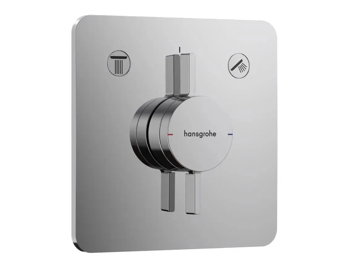 Hansgrohe DuoTurn Q - sienas maisītājs
