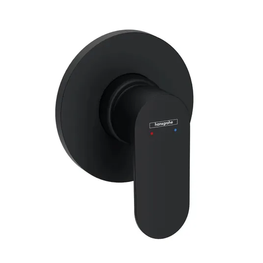 Hansgrohe Rebris S – paslėpta dušo maišytuvas, matinis juodas 72649670