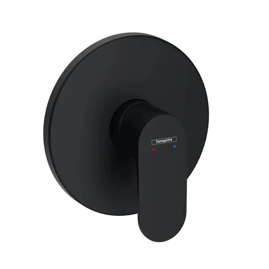 Hansgrohe Rebris S – paslėpta dušo maišytuvas, juodas matinis 72667670