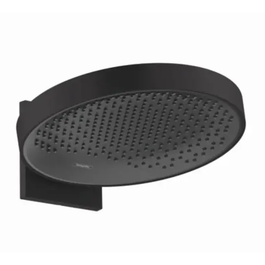 Hansgrohe Rainfinity - üleriigiline duššotsik 360 koos liitmikuga, voolutüüp 1, matt must 26230670