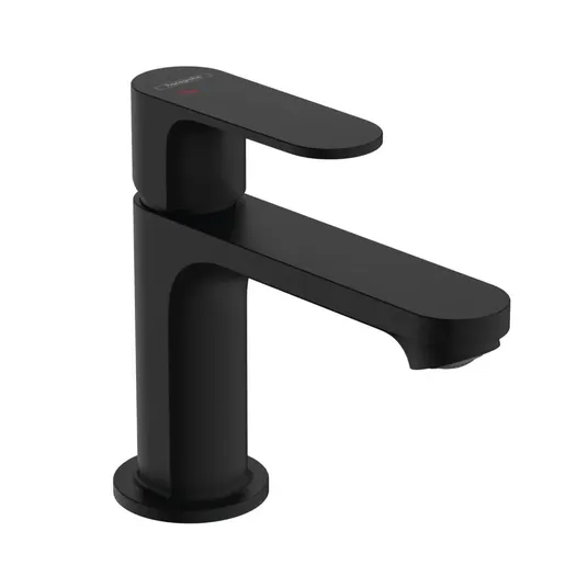 Hansgrohe Rebris S - valamusegisti koos äravooluga, CoolStart, EcoSmart, matt must 72513670