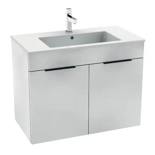 Jika Cube - Spintelė su praustuvu, 79x42x62 cm, balta H4537521763001