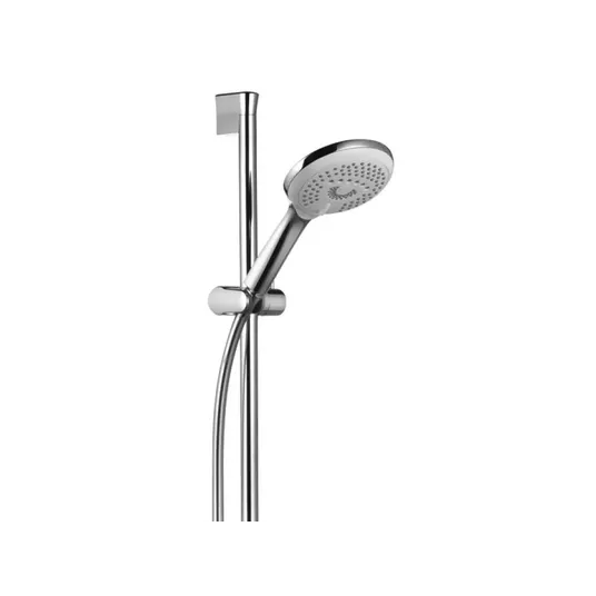 Kludi Freshline – dušo galvutė su žarna ir strypu 90 cm, 3 plienai, chromuota 6794005-00