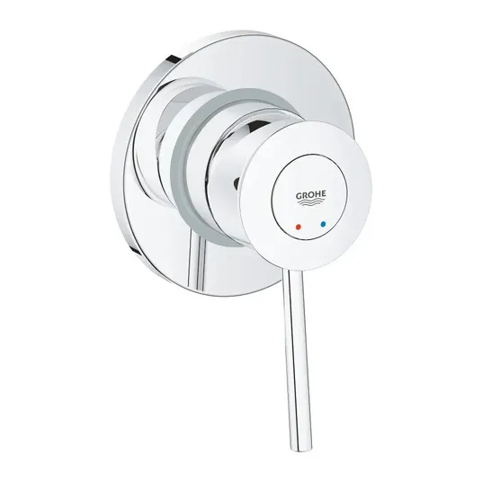 Grohe BauClassic – dušo maišytuvas, įmontuojamas, su montavimo korpusu, chromuotas 29048000