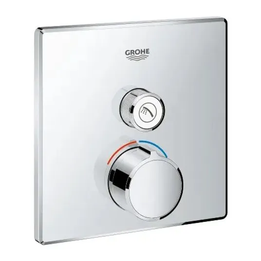 Grohe SmartControl – paslėpta armatūra 1 vartotojui, chromuota 29147000