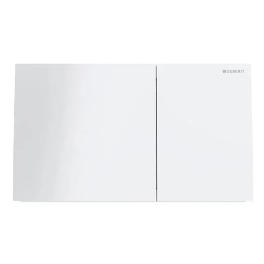 Geberit Sigma70 - WC nuleidimo plokštelė, stiklas/balta 115.622.SI.1