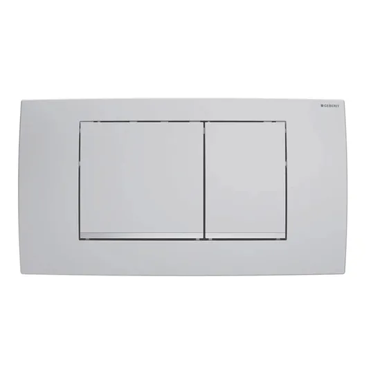 Geberit Twinline30 - WC nuleidimo plokštelė, lengvai valoma, matinio chromo 115.899.JQ.1