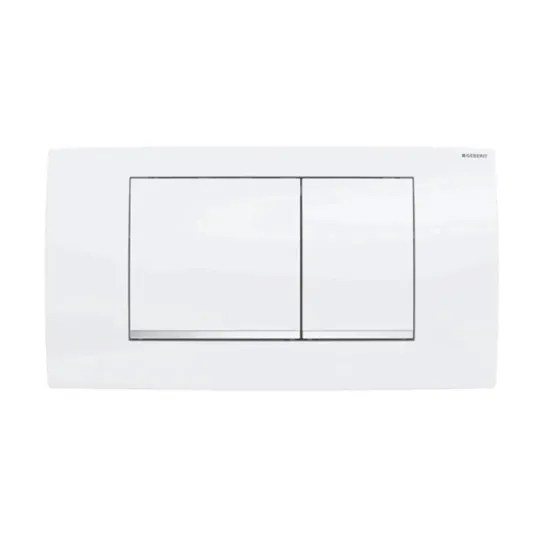 Geberit Twinline30 - WC nuleidimo plokštelė, balta 115.899.KJ.1
