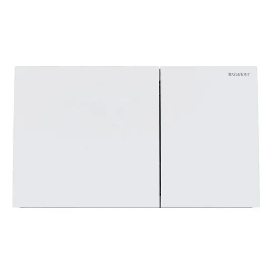 Geberit Sigma70 - WC nuleidimo plokštelė, lengvai valoma, matinės baltos spalvos 115.622.JT.1