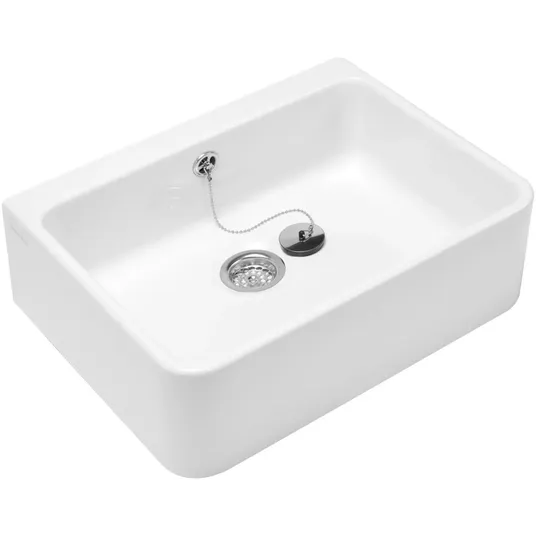 Villeroy & Boch O.novo praustuvas, 60x50 cm, keramika, Alpių balta, 63220001