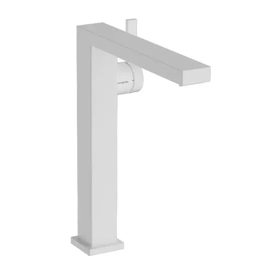 Hansgrohe Tecturis E - kraanikaussi kraanikaussi Push-Open äravoolukomplektiga, CoolStart, EcoSmart, valge matt 73070700