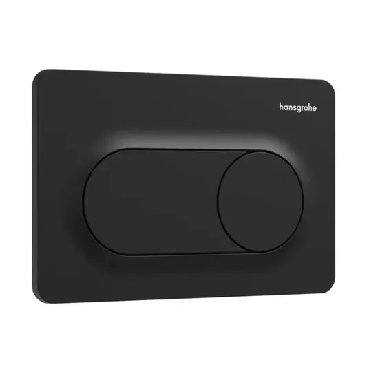 Hansgrohe iFrame Original S - WC nuleidimo plokštelė, matinės juodos spalvos, 66002670