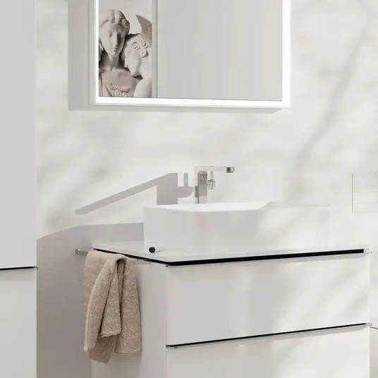 Hansgrohe Tecturis E - kraanikaussi kraanikaussi komplekt, CoolStart, EcoSmart, kroom 73070000
