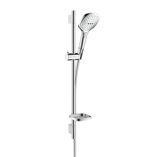 Hansgrohe Raindance Select E - dušikomplekt 120, EcoSmart 9 l/min, 3 düüsid, kroom 26622000
