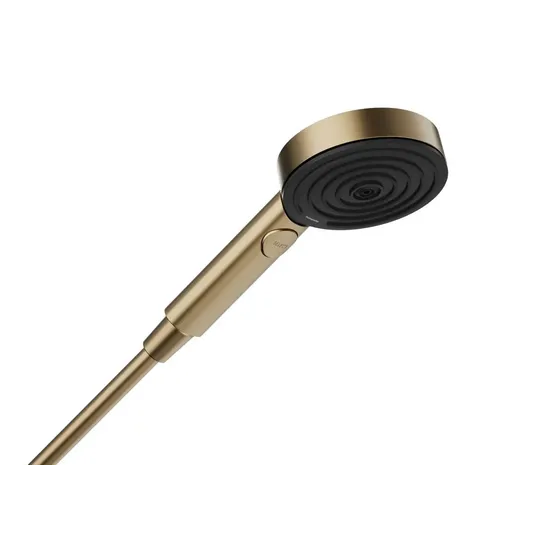 Hansgrohe Pulsify Select - käsidušš Relaxation 105, 3 düüsi, EcoSmart, harjatud pronks 24111140