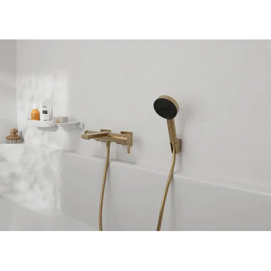 Hansgrohe Pulsify Select - käsidušš Relaxation 105, 3 düüsi, EcoSmart, harjatud pronks 24111140