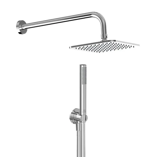 Ideal Standard Idealrain – dušo rinkinys be maišytuvo, 20x20 cm, chromas BD390AA
