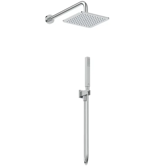 Ideal Standard Idealrain – dušo rinkinys be maišytuvo, 20x20 cm, chromas BD390AA