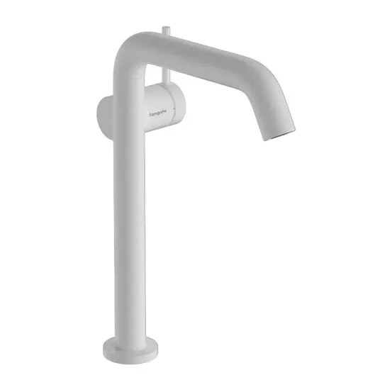 Hansgrohe Tecturis S - kraanikausisegisti Push-Open äravoolukomplektiga, CoolStart, EcoSmart, matt valge 73370700