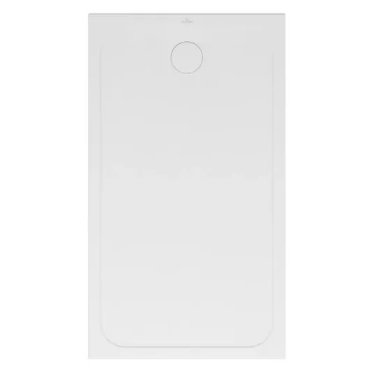 Villeroy & Boch Lifetime Plus dušo padėklas, 140x80 cm, neslystantis, Alpine White spalvos, 6223S301
