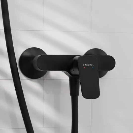 Hansgrohe Logis – dušo maišytuvas, juodas matinis 71600670