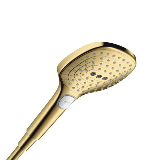 Hansgrohe Raindance Select E - Duššpea 120 3jet, poleeritud kuld 26520990