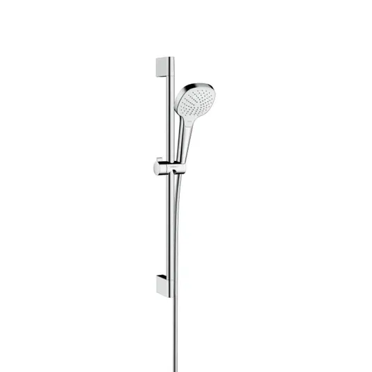 Hansgrohe Croma Select E - Dušikomplekt Vario 0,65 m, valge / kroom 26582400