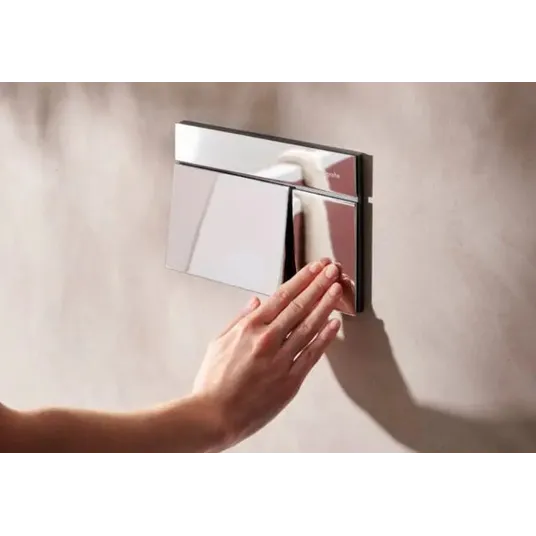 Hansgrohe iFrame Element E - WC nuleidimo plokštelė, chromuota 66003000