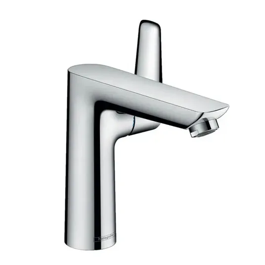 Hansgrohe Talis E - Ühe kangiga valamusegisti 150 koos äravoolukomplektiga, tõmbevardaga, kroomitud 71754000