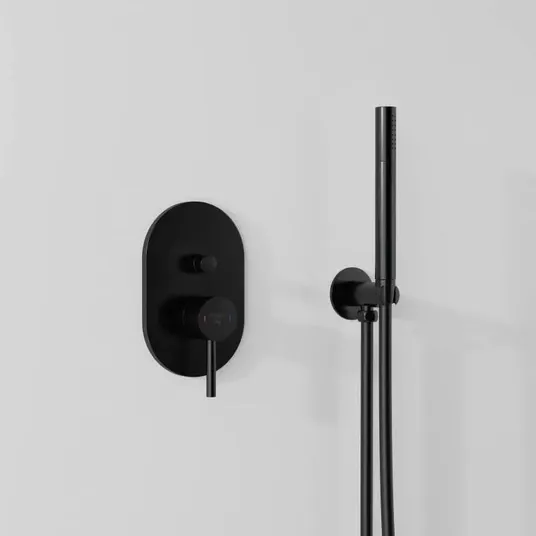 Steinberg 100 – paslėpta armatūra, 2 vartotojams, juoda matinė 100 2103 3 S
