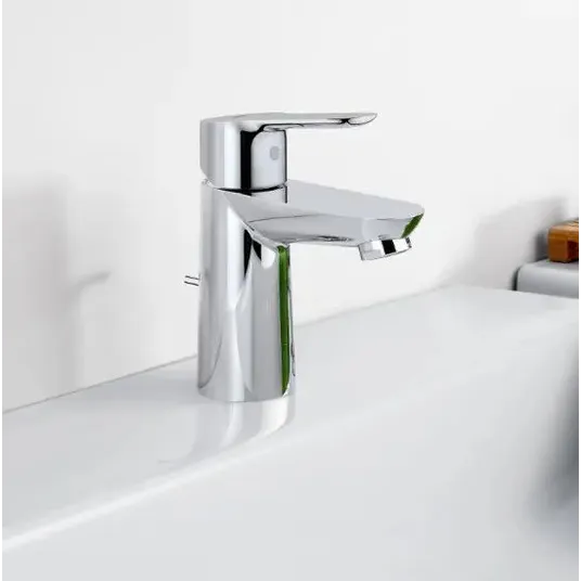 Grohe BauEdge - valamusegisti koos äravoolukomplektiga, kroomitud 23356000