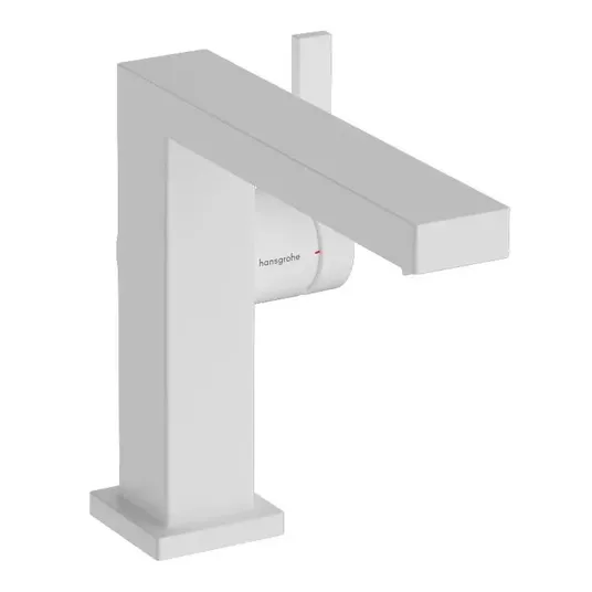 Hansgrohe Tecturis E - valamusegisti koos äravoolukomplektiga, CoolStart, EcoSmart, matt valge 73023700