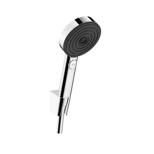 Hansgrohe Pulsify Select - dušikomplekt, 3 dušitüüpi, koos hoidiku ja 160 cm voolikuga, kroomitud 24303000