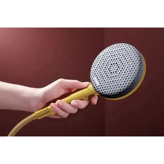 Hansgrohe Raindance Alive Select S – rankinis dušas, 3 srovių tipai, EcoSmart+, poliruotas auksas 24512990
