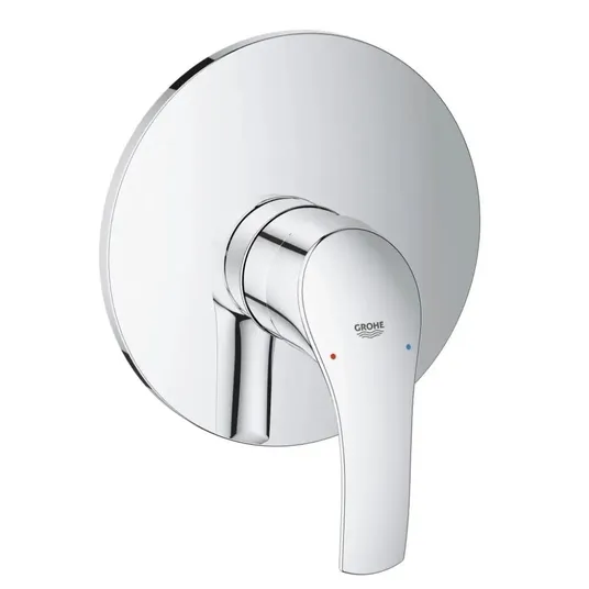 Grohe Eurosmart – į sieną įmontuojamas dušo maišytuvas, chromas 19451002