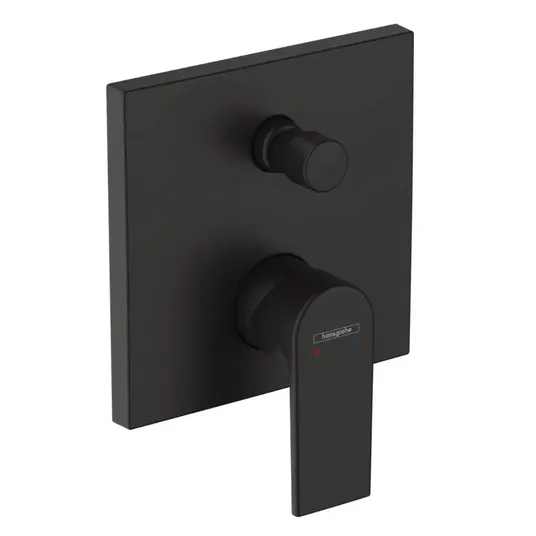 Hansgrohe Vernis Shape – vonios maišytuvas, įmontuojamas, matinis juodas 71468670