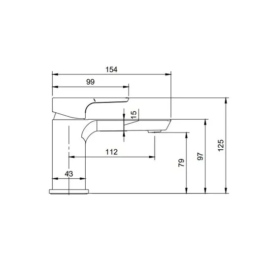 Villeroy & Boch Subway 3.0 – praustuvo maišytuvas AquaSmart, juodas matinis TVW112001001K5